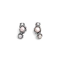 Orecchini Giovanni Raspini Donna Blossom in Argento Perla 12488 - 12488